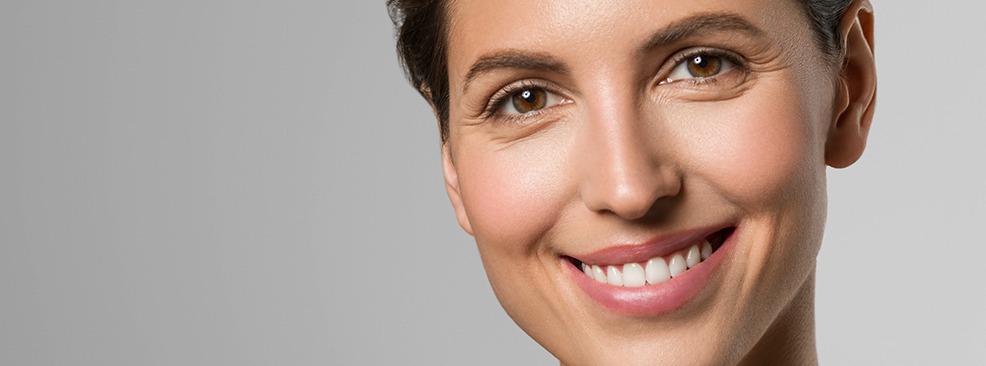 Close-up of woman smiling